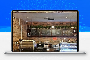 [自适应手机版] 黑色奶茶西餐厅网站源码 织梦dedecms模板